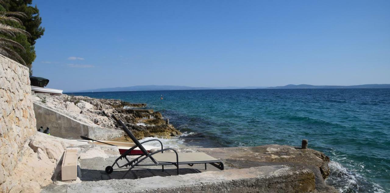 Luxury Seaside Villa With A Classic Mediterranean Olive Garden, A Fully Equipped Professional Kitchen, Pool, Sauna, Padle Boards And Canoe - Miolin Beach House تروغير المظهر الخارجي الصورة